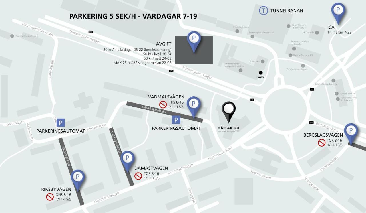 First Hotel Brommaplan Stockholm Ngoại thất bức ảnh