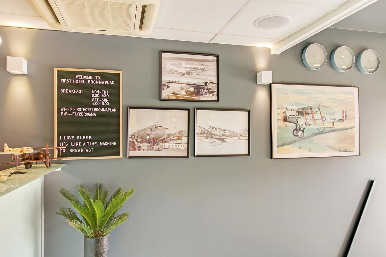 First Hotel Brommaplan Stockholm Ngoại thất bức ảnh